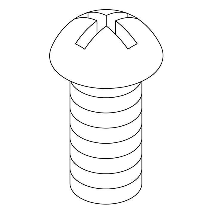 KOHLER Screw, 8-32Unc X 0.375, Round