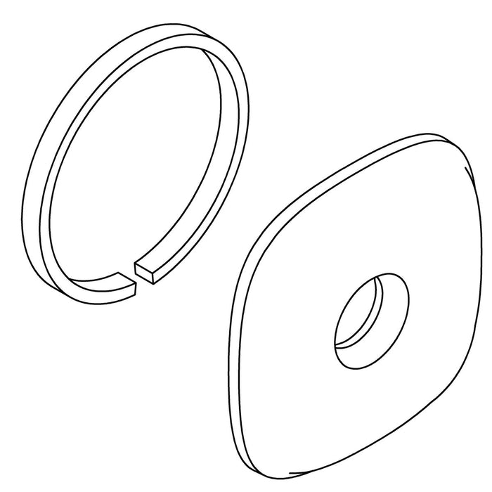 KOHLER Assembly, Escutcheon, Tubshower