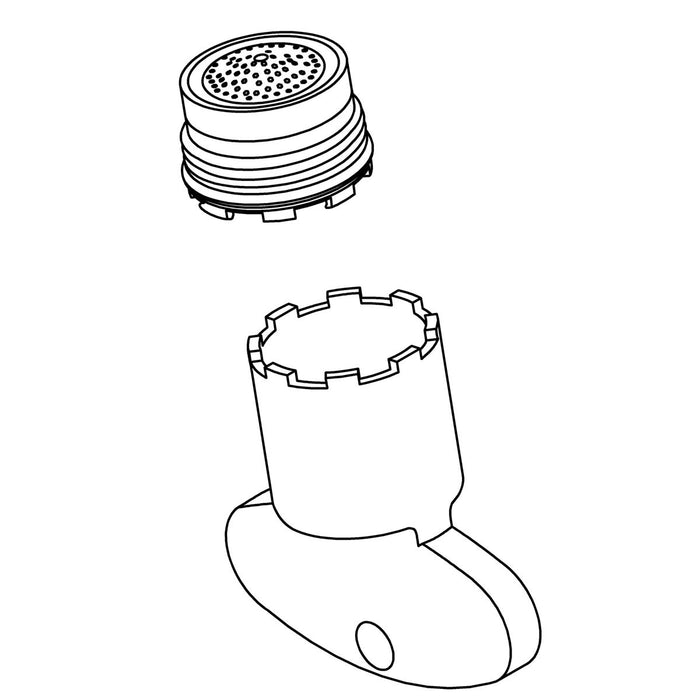 KOHLER Aerator Kit, 0.5