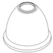 KOHLER Shade, White Glass