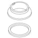 KOHLER One-Hole Escutcheon Kit