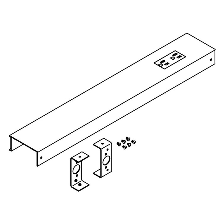 KOHLER Unility Bar Kits, Left-hand
