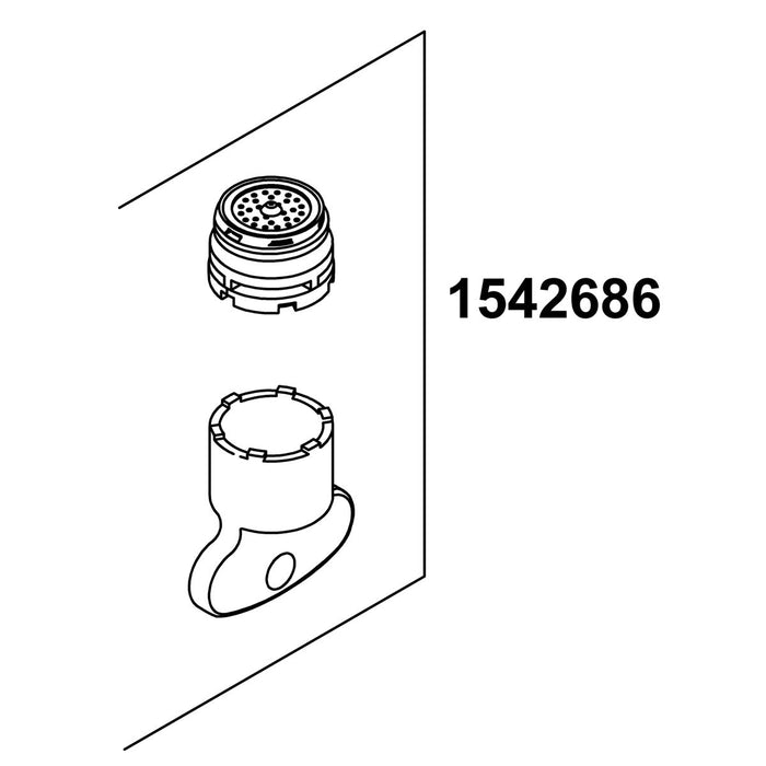 KOHLER Aerator Kit, 0.5 Gpm