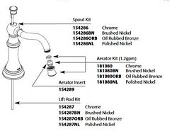 Moen Lift Rod Kit