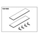 KOHLER Glass Shelf 15" Opp (2 Shelf 4 Holders)