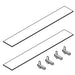 KOHLER Glass Shelf 30" Good (2 Shelf 4 Holders)