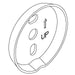 KOHLER Plate, Wall Mount