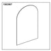 KOHLER Arch Good 20" x 36" Door Assembly