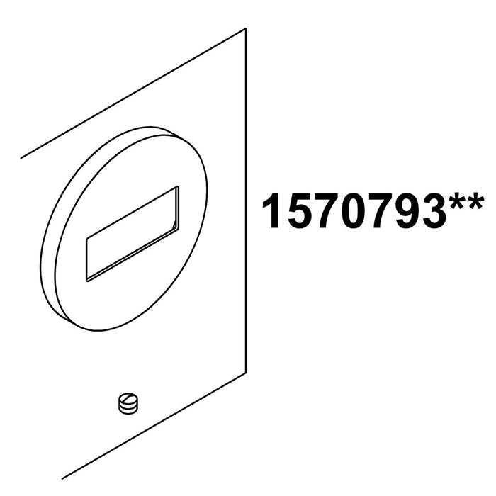 KOHLER Escutcheon Kit, Components Wall-mount