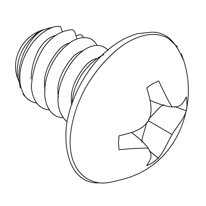 KOHLER Self Tap Screw Lit, 6-32