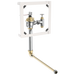 Commercial 1600T Series 1600T6403ARI Concealed Urinal Flush Valve Rough-in - Hardwire Operated