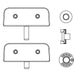 KOHLER Stay Close Hinge Kit