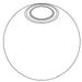 KOHLER Globe Glass Shade