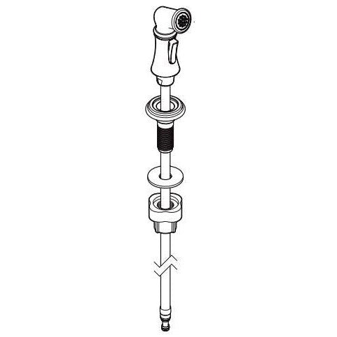 Moen 179086 Side spray kit