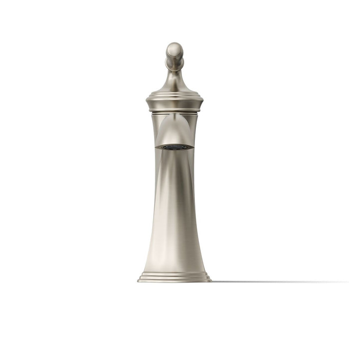 Vibrant Brushed Nickel - front view of product