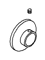 KOHLER Escutcheon W/Screw