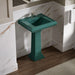 KOHLER K-2344-8-17 Teal - Closeroomview Square