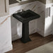 KOHLER K-2344-8-7 Black Black - Closeroomview Square