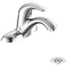 Commercial 22C 22C451 Single Handle Centerset Bathroom Faucet with Grid Strainer - Chrome