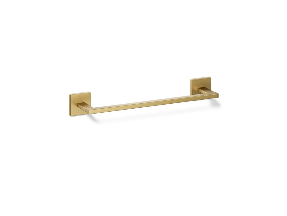 Vibrant Brushed Moderne Brass - 3/4 view of product