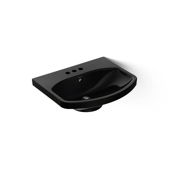 KOHLER K-2362-4-7 Black Black - Iso Square