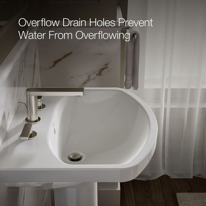 White - angled view, not straight-on, 1-point perspective