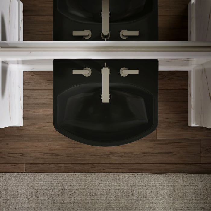 Black Black - View of products in room from above