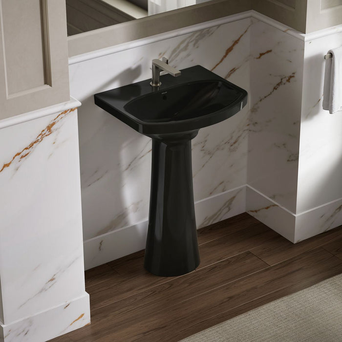 KOHLER K-2362-4-7 Black Black - Closeroomview Square