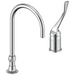 Commercial 24T2 24T2673 Single Control Mixing Faucet with Gooseneck Spout - Less Pop-Up - Chrome