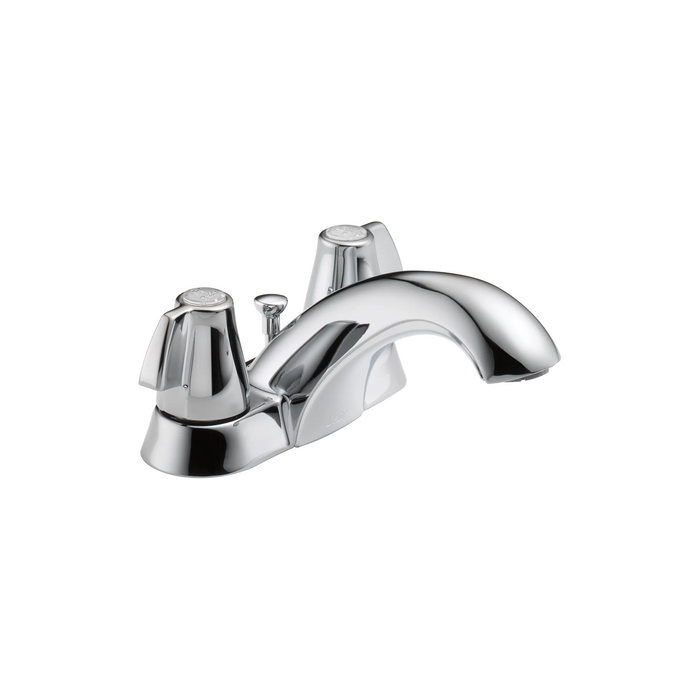 Delta Classic 2520LF Two Handle Centerset Bathroom Faucet - Chrome