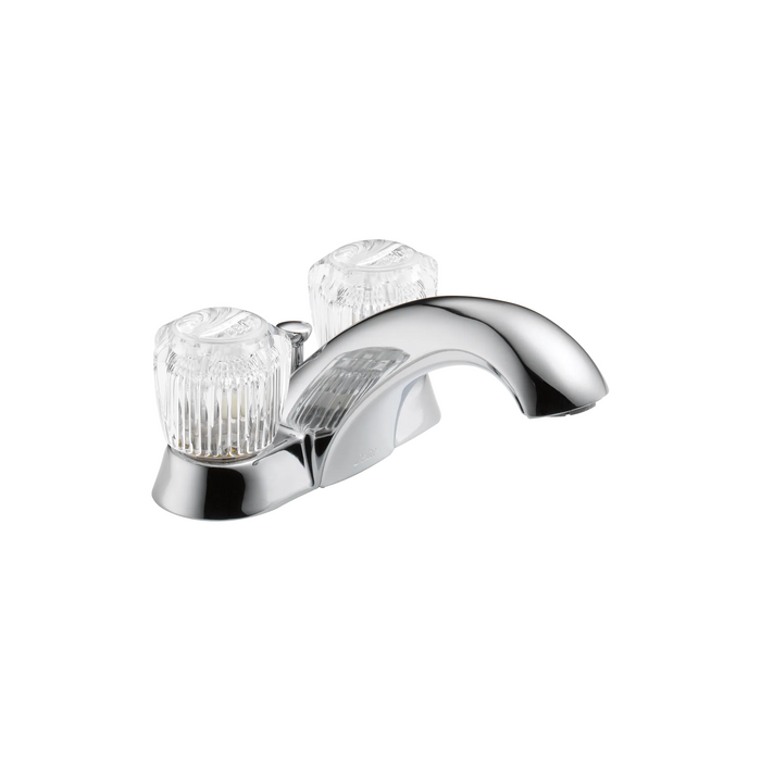 Delta Classic 2522LF Two Handle Centerset Bathroom Faucet - Chrome