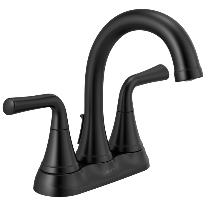 Delta Kayra 2533LF Two Handle Tract-Pack Centerset Bathroom Faucet