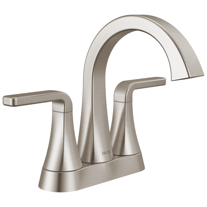 Delta Lineax 2562LF Two Handle Tract-Pack Centerset Bathroom Faucet