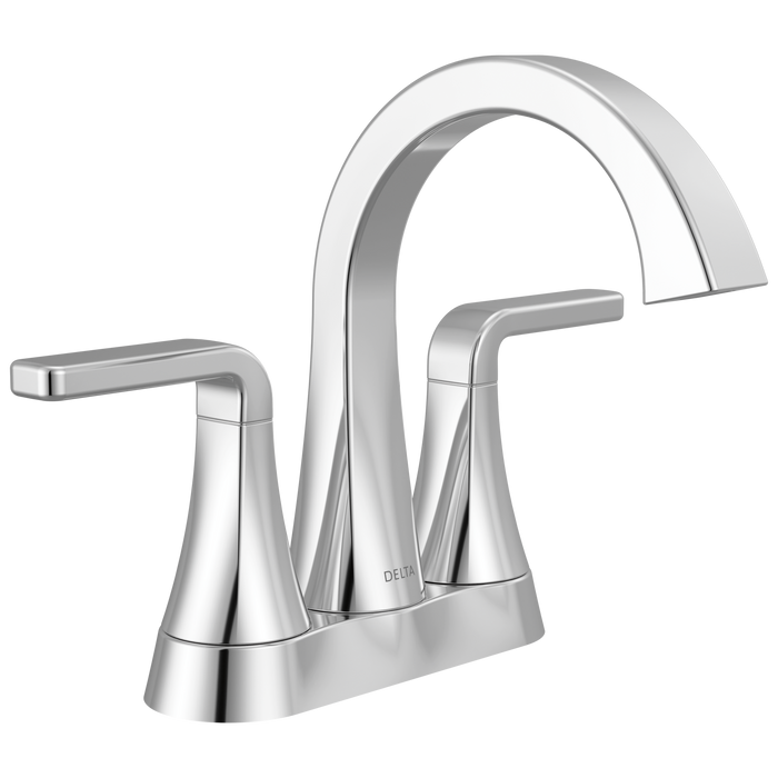 Delta Lineax 2562LF Two Handle Tract-Pack Centerset Bathroom Faucet