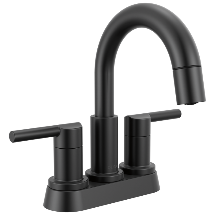 Delta Nicoli 25749LF Two Handle Centerset Pull-Down Bathroom Faucet