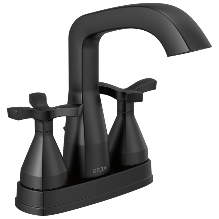 Delta Stryke 257766 Centerset Faucet - Matte Black
