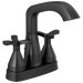 Delta Stryke 257766 Centerset Faucet - Matte Black