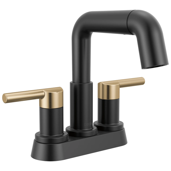 Delta Nicoli 25749LF Two Handle Centerset Pull-Down Bathroom Faucet