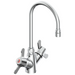 Commercial 25C3 25C3957 Two Handle Single Shank Mixing Faucet - Chrome