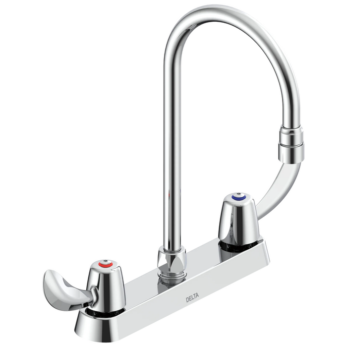 Commercial 26C3 26C3252 8 In Cast Deck-Mount - Chrome