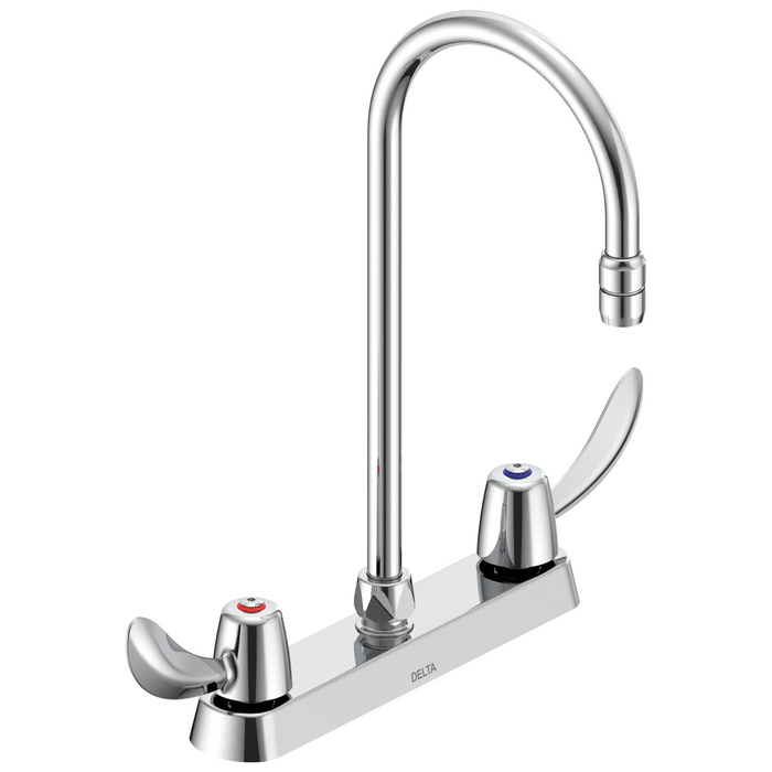 Commercial 26C3 26C3252 8 In Cast Deck-Mount - Chrome