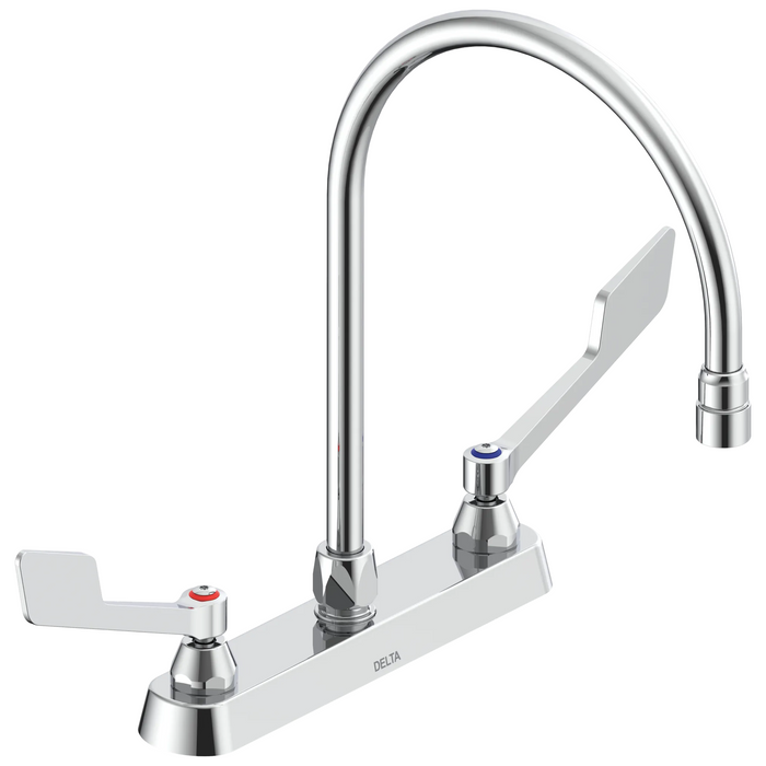 Commercial 26C3 26C3955 8 In Cast Deck-Mount - Chrome