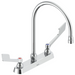 Commercial 26C3 26C3955 8 In Cast Deck-Mount - Chrome