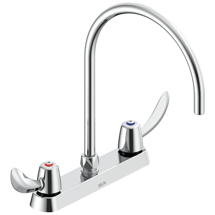 Commercial 26C3 26C3972 8 IN Cast Deckmount - Chrome