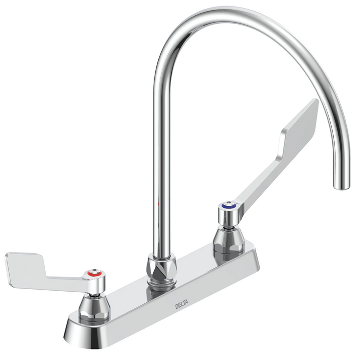 Commercial 26C3 26C3975 8" Cast Deckmount - Chrome