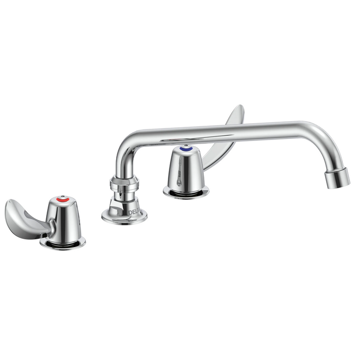 Commercial 27C1 / 27C2 27C2232 Two Handle 8 In Below Deck-Mount Faucet - Chrome
