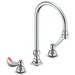 Commercial 27C1 / 27C2 27C2924 Two Handle Sink Faucet - Chrome