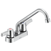 Delta Commercial 27C4 / 27C5 / 27C6: Two Handle 4" Deck Mount Faucet