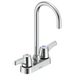 Commercial 27C4 / 27C5 / 27C6 27C4873 Two Handle 4 In Deck-Mount Faucet - Chrome