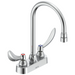 Commercial 27C4 / 27C5 / 27C6 27C4954 Two Handle 4 In Deck-Mount Faucet - Chrome